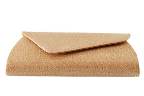 Wallet Clutch Gold-Durchwirkt