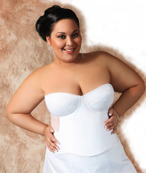 Flattering me XXL Weiß