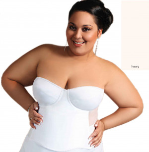 Flattering me in großer Größe Ivory