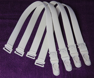 Strumpfhalter Weiß