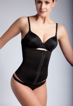 Modellierender Gürtel von Miss Perfect in Nude und Schwarz