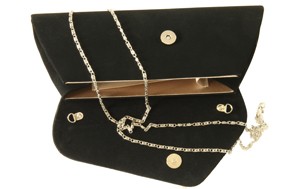 Wallet Clutch Schwarz