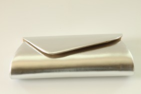 Wallet Clutch Silber