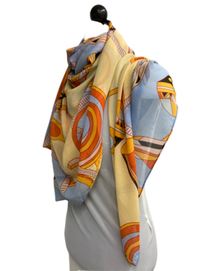 Seidentuch Crêpe de Chine